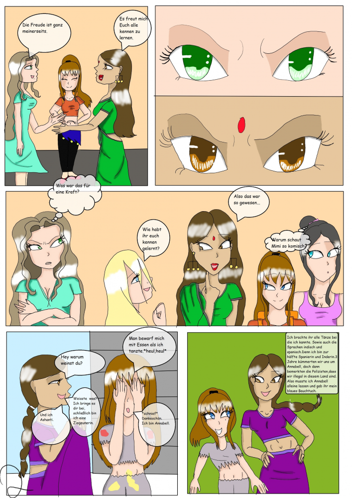 Comic: Die Elementengirls  Part 2 3