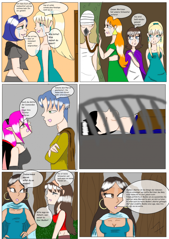 Comic: Die Elementengirls  Part 2 8