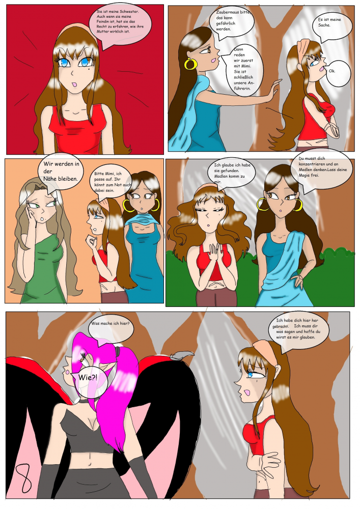 Comic: Die Elementengirls  Part 2 9