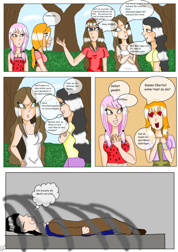 Comic: Die Elementengirls  Part 2 21