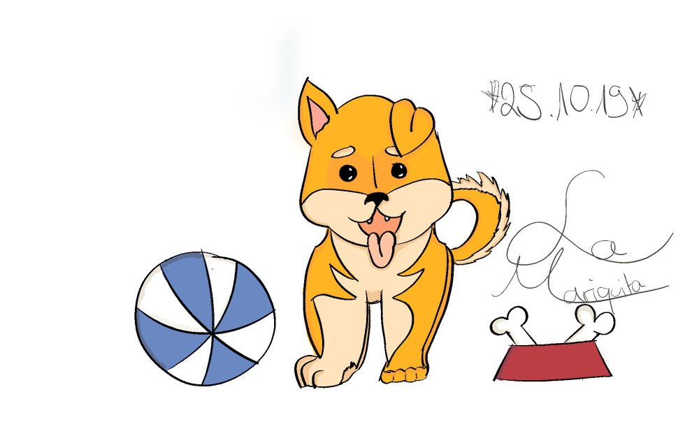 Illustration: Shiba inu 1