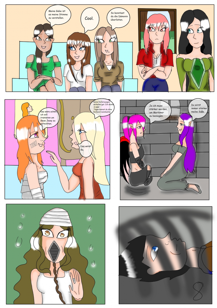 Comic: Die Elementengirls Part 3 9