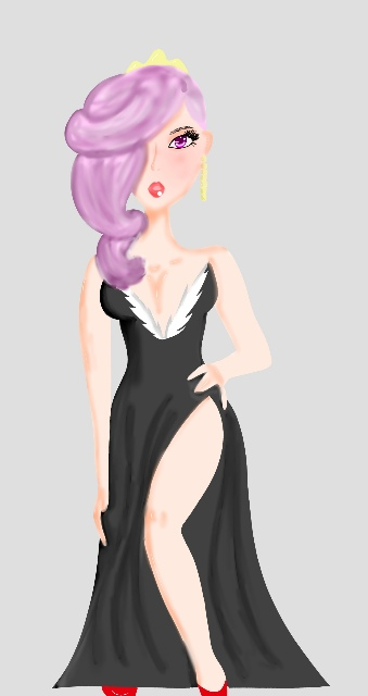 Illustration: sexy lady 1