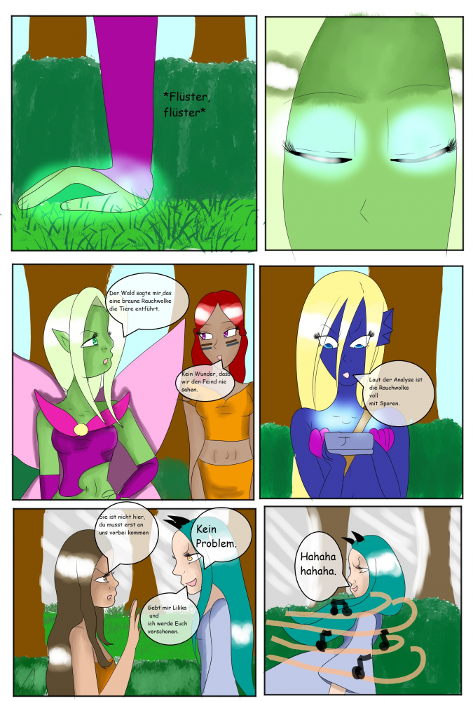 Comic: Die Elementgirls Part 4 2
