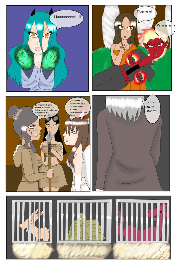 Comic: Die Elementgirls Part 4 3