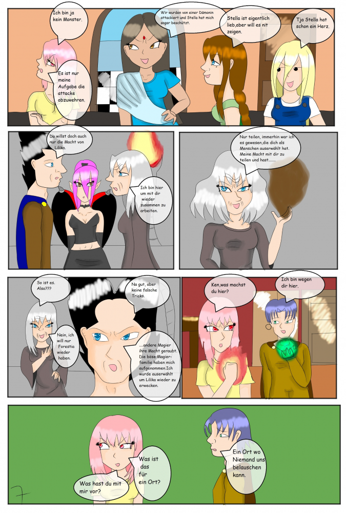 Comic: Die Elementgirls Part 4 8
