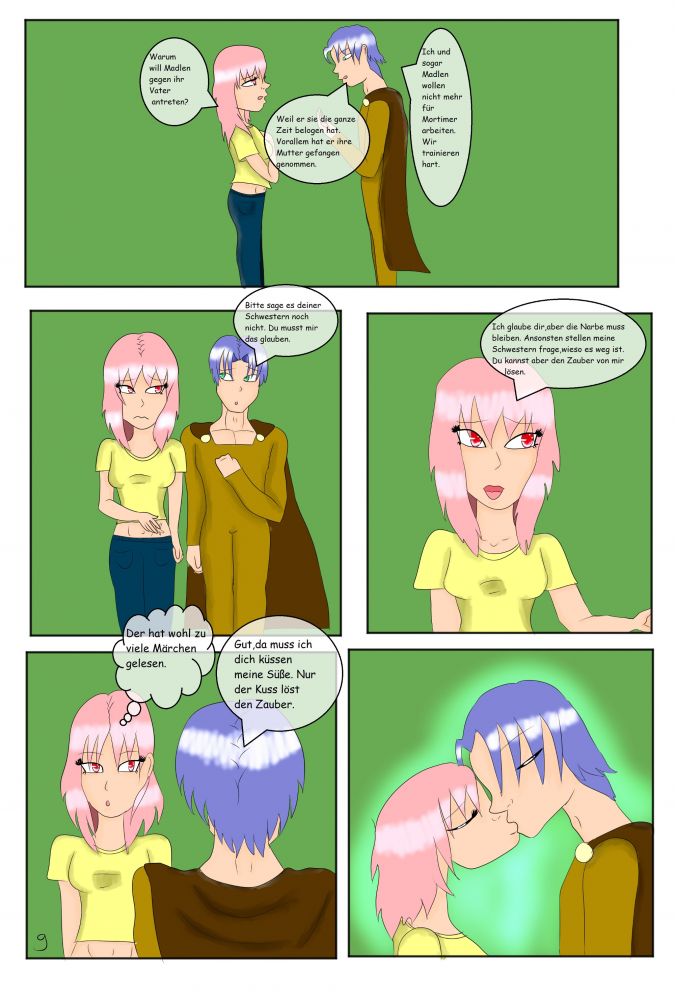 Comic: Die Elementgirls Part 4 10