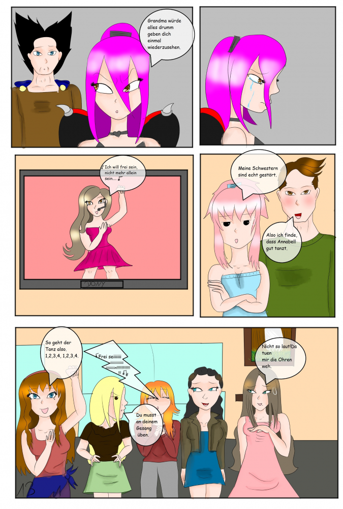 Comic: Die Elementgirls Part 4 14