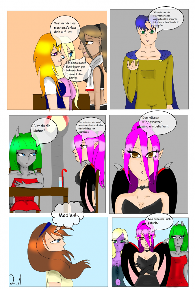 Comic: Die Elementgirls Part 4 22