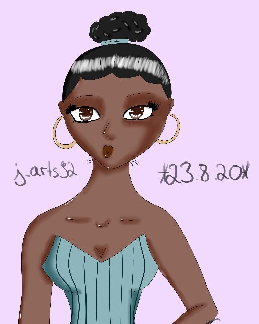 Illustration: Blackwoman 1
