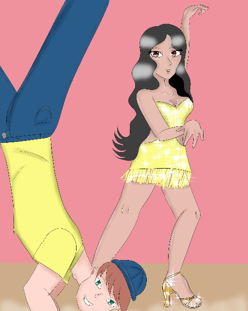 Illustration: Hip Hop VS Salsa 1