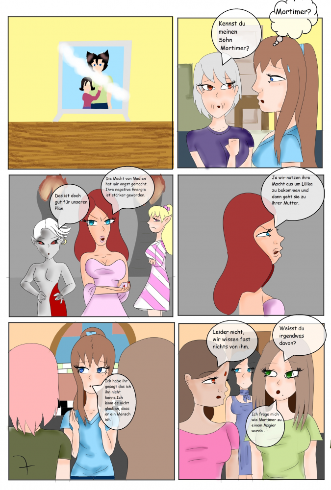 Comic: Die Elementgirls Part 5 8