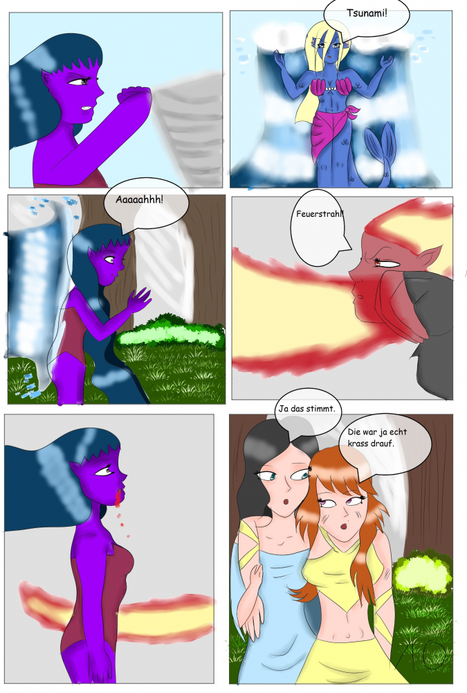 Comic: Die Elementgirls Part 5 11