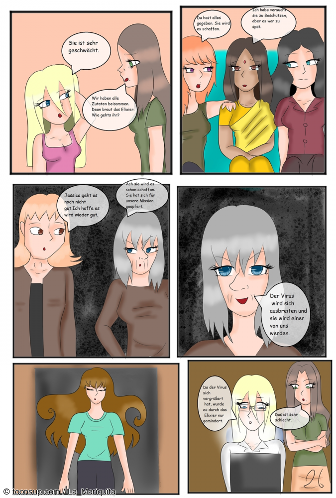 Comic: Die Elementengirls Part6  2/2 7