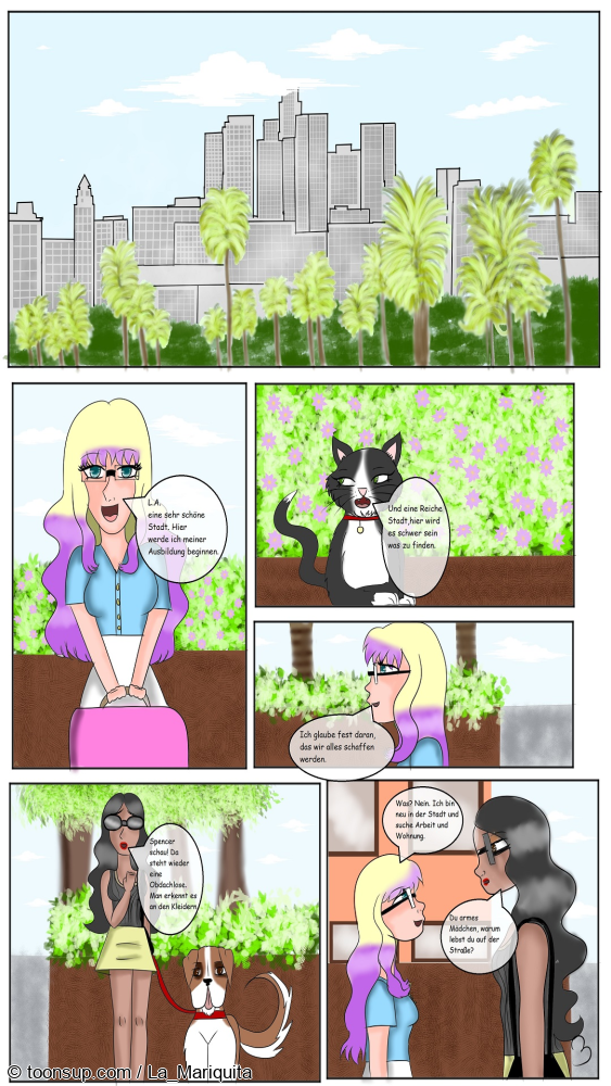 Cartoon: Das Model und die Hexe Part 1 1/2 4