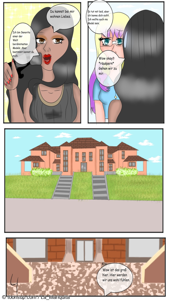 Cartoon: Das Model und die Hexe Part 1 1/2 5