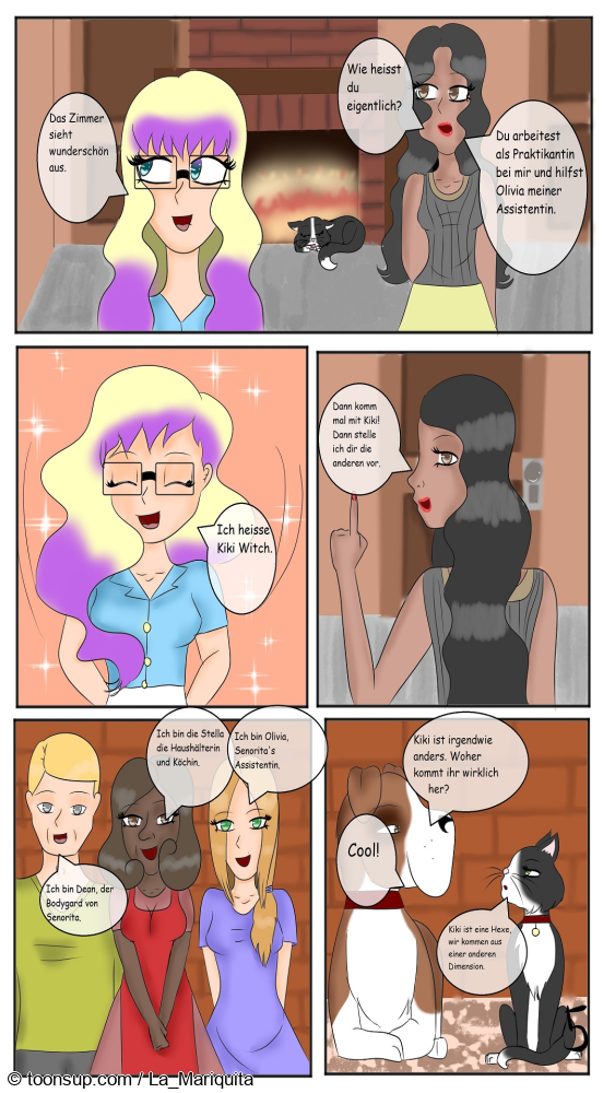 Cartoon: Das Model und die Hexe Part 1 1/2 6
