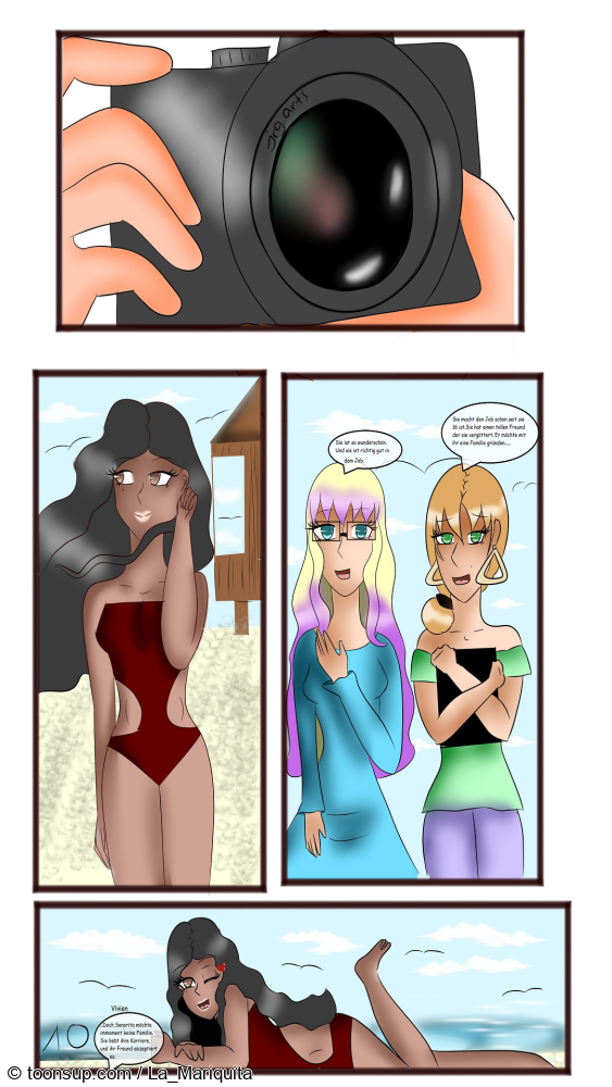 Cartoon: Das Model und die Hexe Part 1 1/2 11