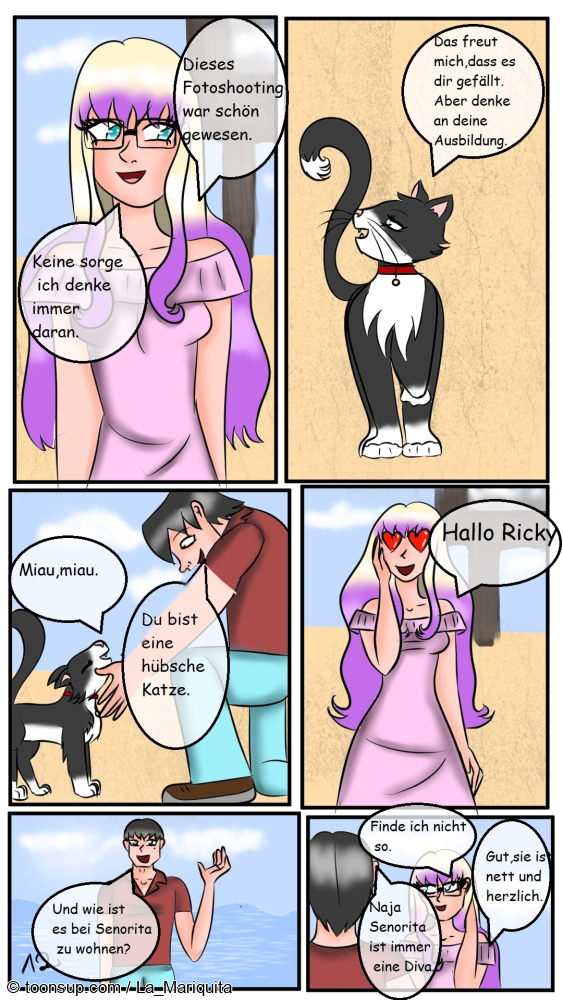 Cartoon: Das Model und die Hexe Part 1 1/2 13