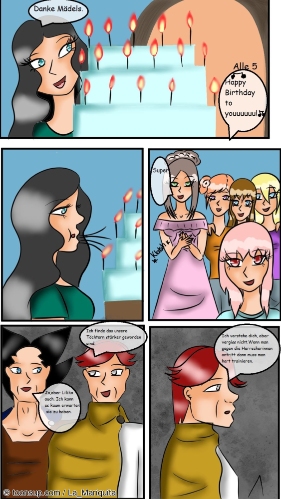 Comic: Die Elementengirls Part 8  1/2 2