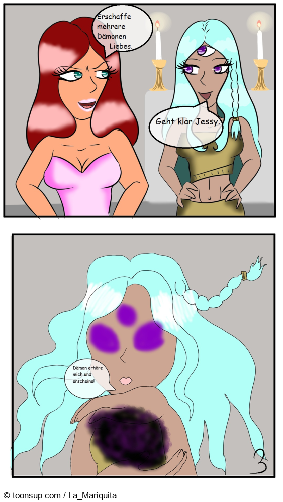 Comic: Die Elementengirls Part 8  1/2 4
