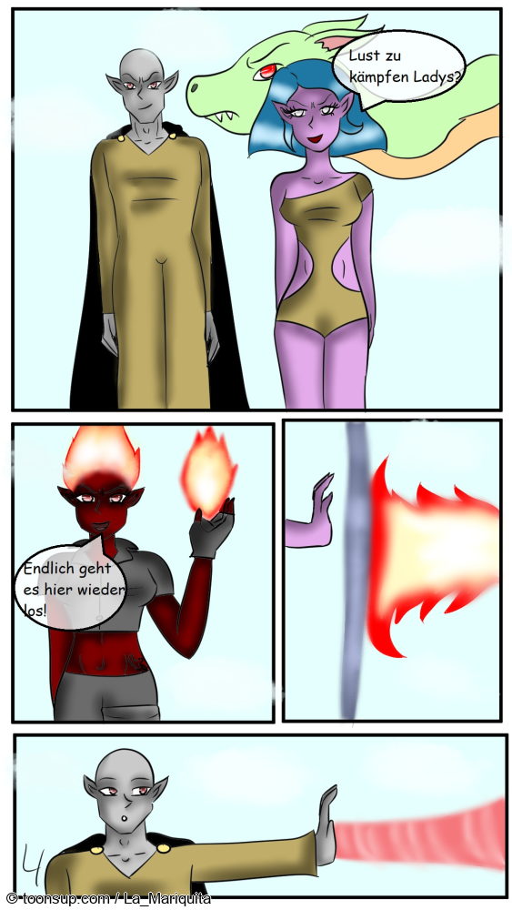 Comic: Die Elementengirls Part 8  1/2 5
