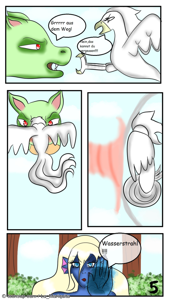 Comic: Die Elementengirls Part 8  1/2 6