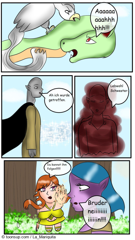 Comic: Die Elementengirls Part 8  1/2 9