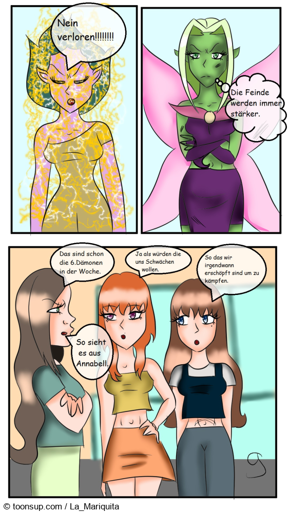 Comic: Die Elementengirls Part 8  1/2 10