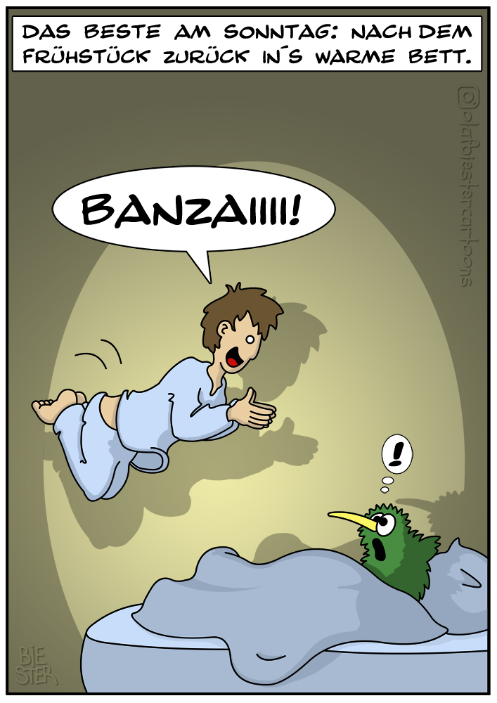 Cartoon: Das beste am Sonntag 1