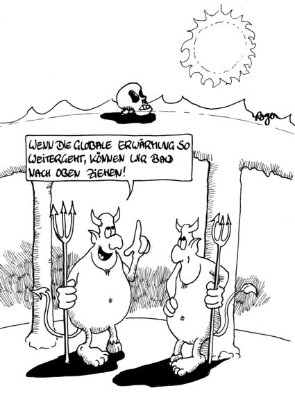 Cartoon: Globale Erwärmung 1