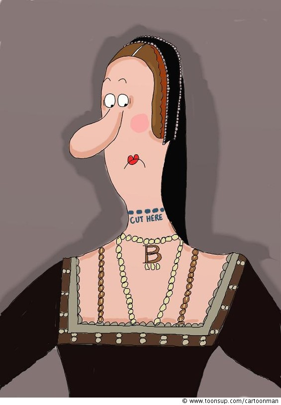Cartoon: Anne Boleyn 1