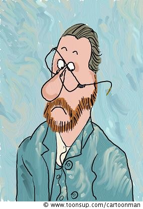 Cartoon: Vincent van Gogh 1
