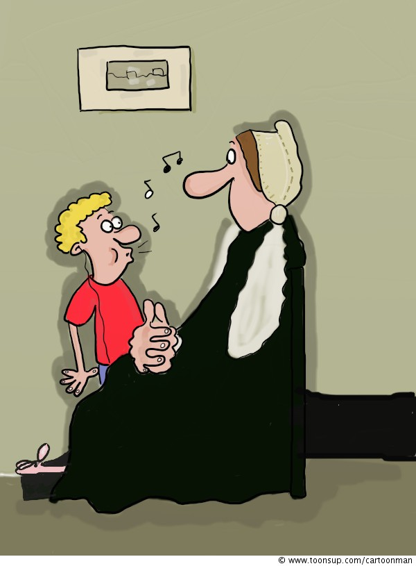 Cartoon: Whistler's Mother 1