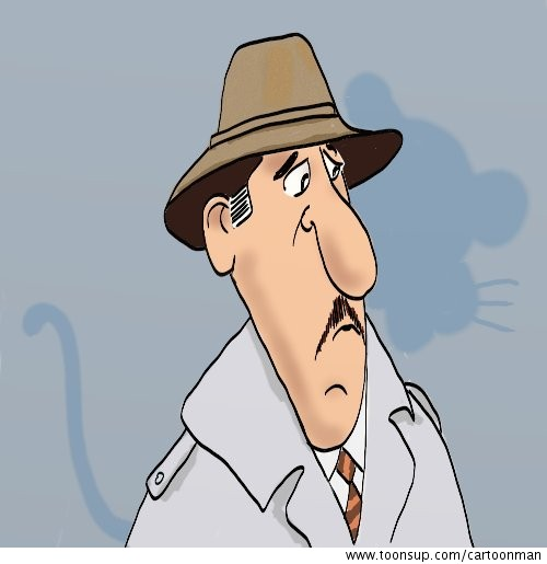 Cartoon: Inspector Clouseau 1
