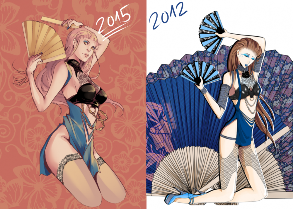 Illustration: Queen of Passion Redraw 2012 - 2015 1