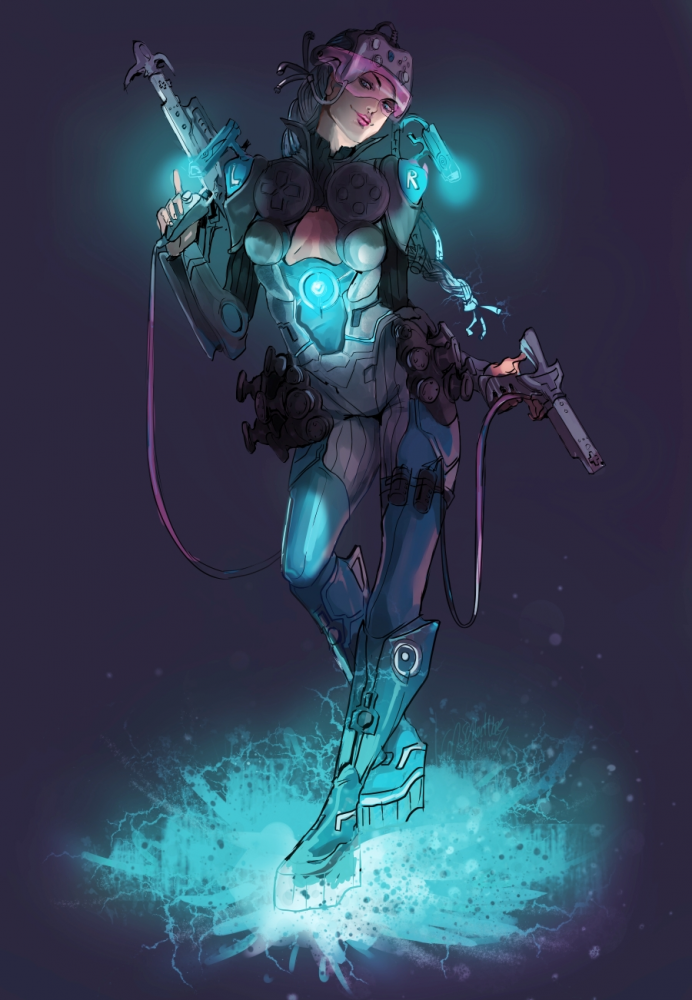 Illustration: Gamescom Character 1