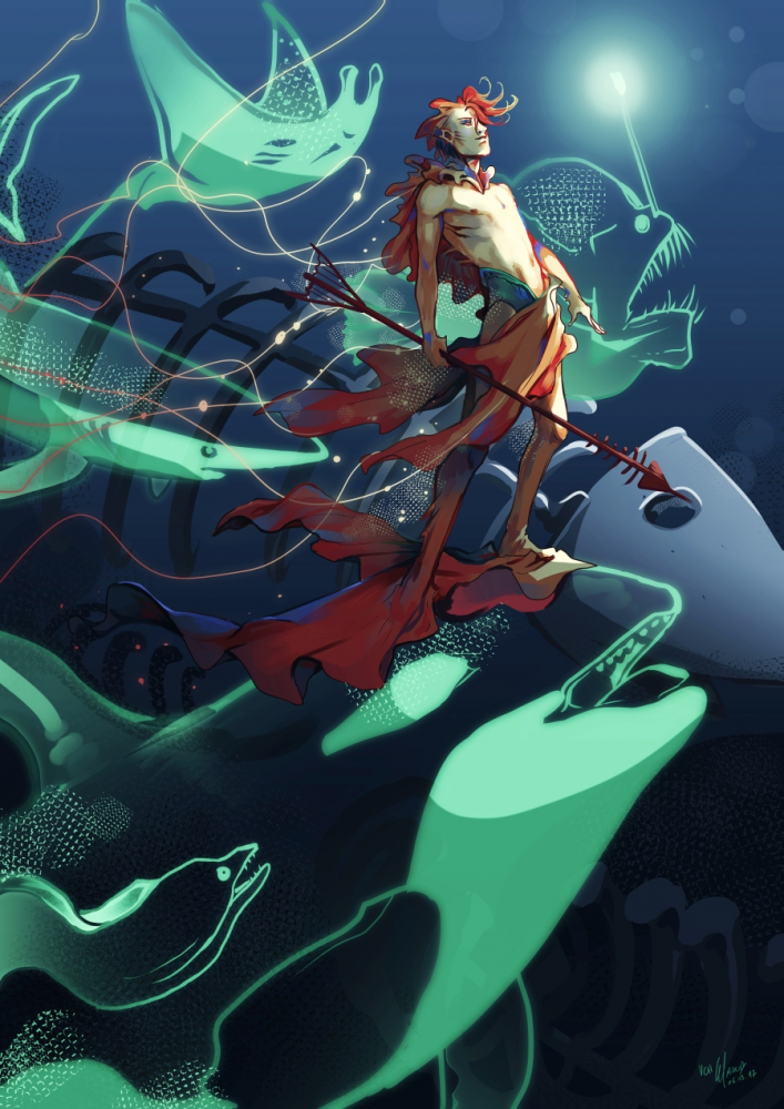 Illustration: Night Watchers of Depth 1