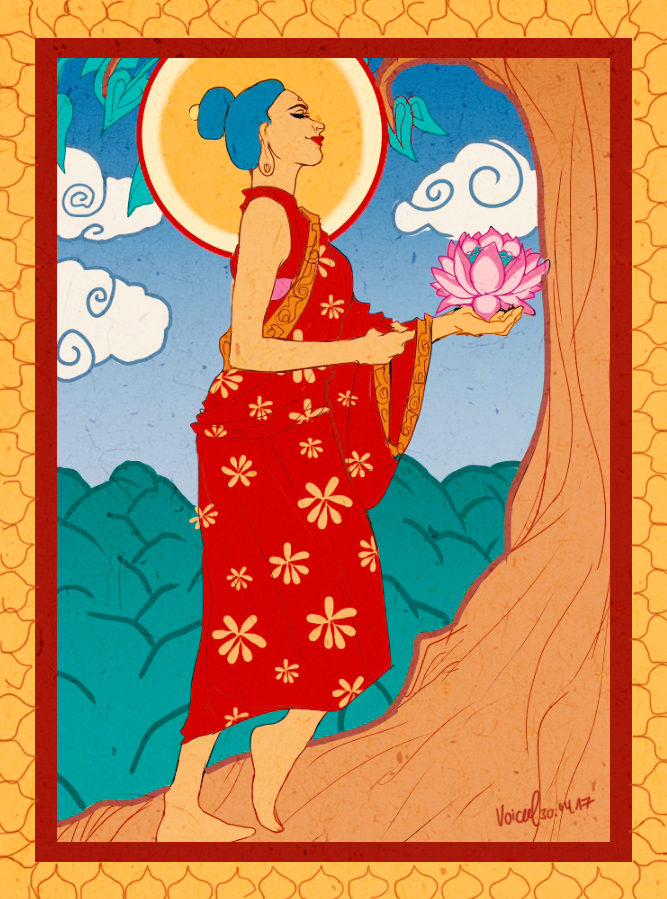 Illustration: Buddha 1