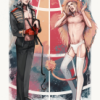 a Lion and his Tamer