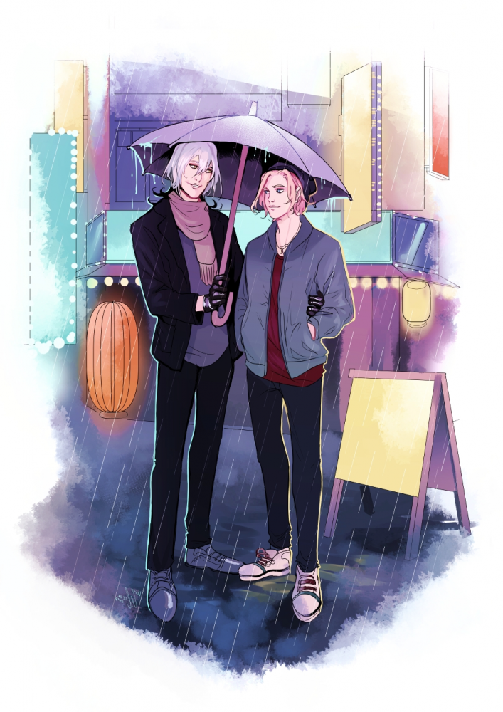 Illustration: Tokyo Nightlights 1