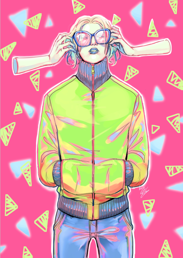 Illustration: lost in tokyo 1