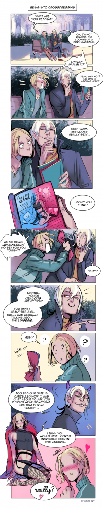 Comic: Being Into Crossdressing 1