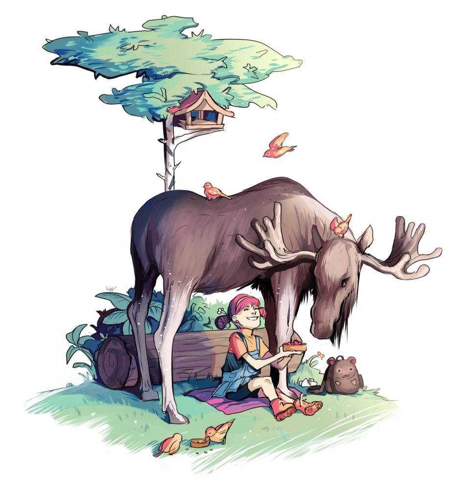 Illustration: Moose 1