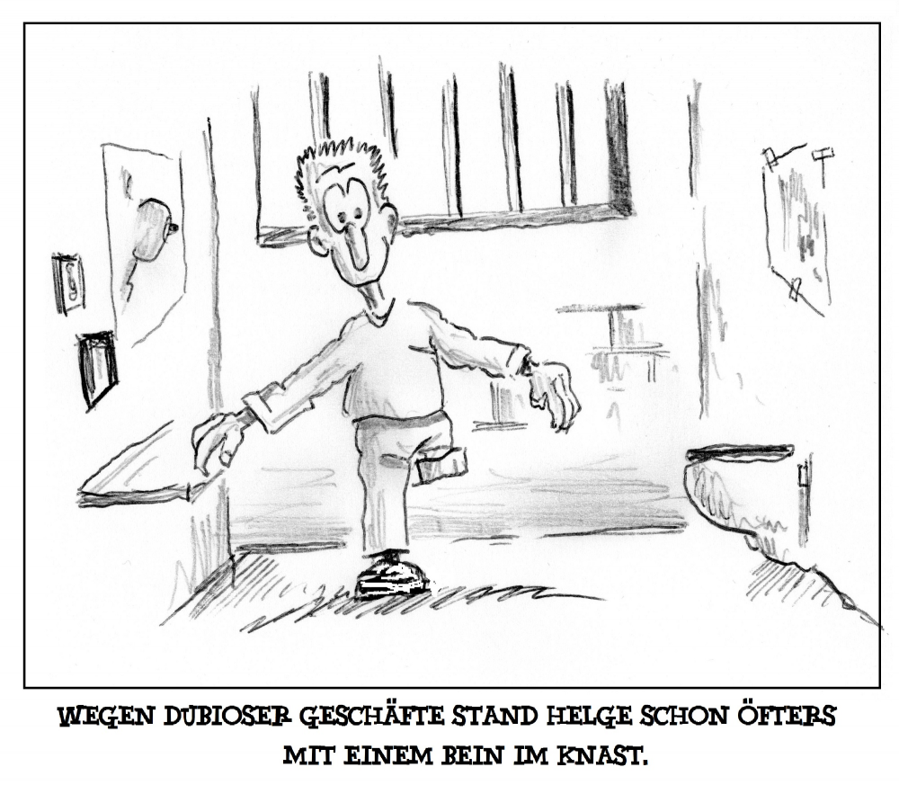 Cartoon: Im Knast 1