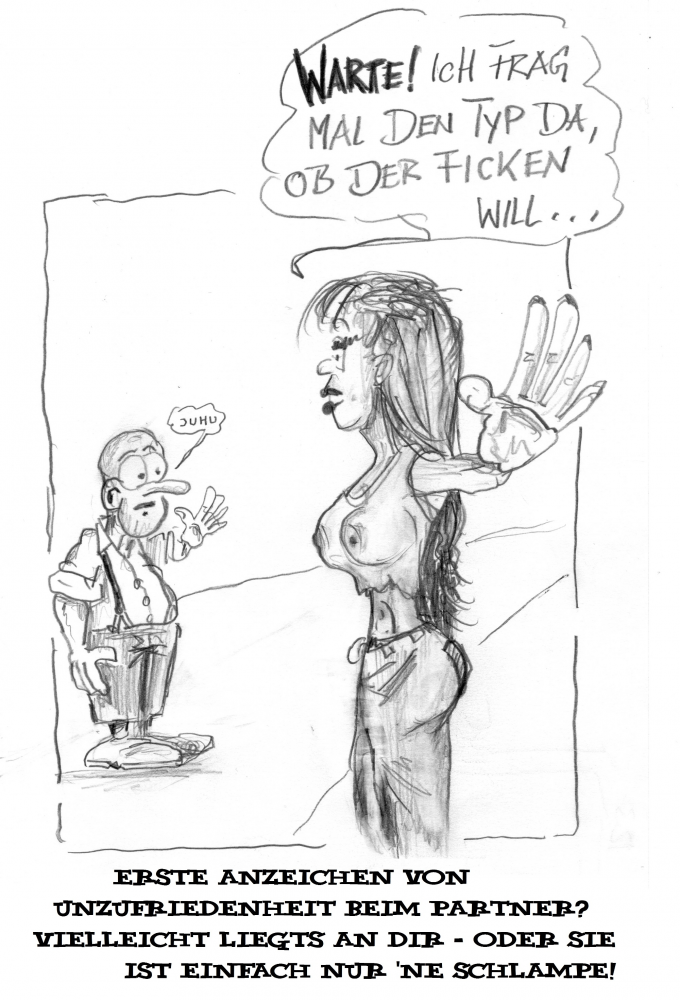 Cartoon: Warte mal.... 1