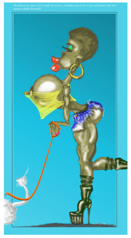 Illustration: Gassi gehen 1