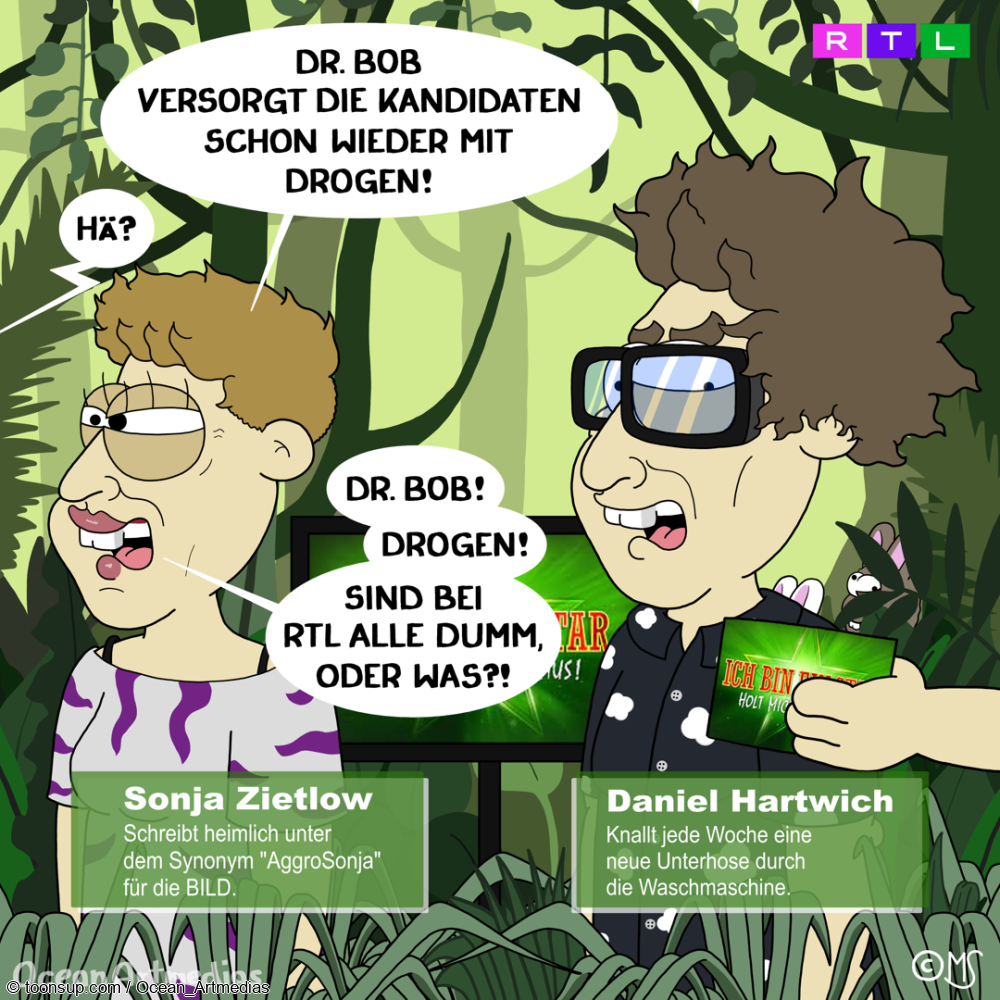 Comic: Ich bin ein Star - Holt mich hier raus! 4