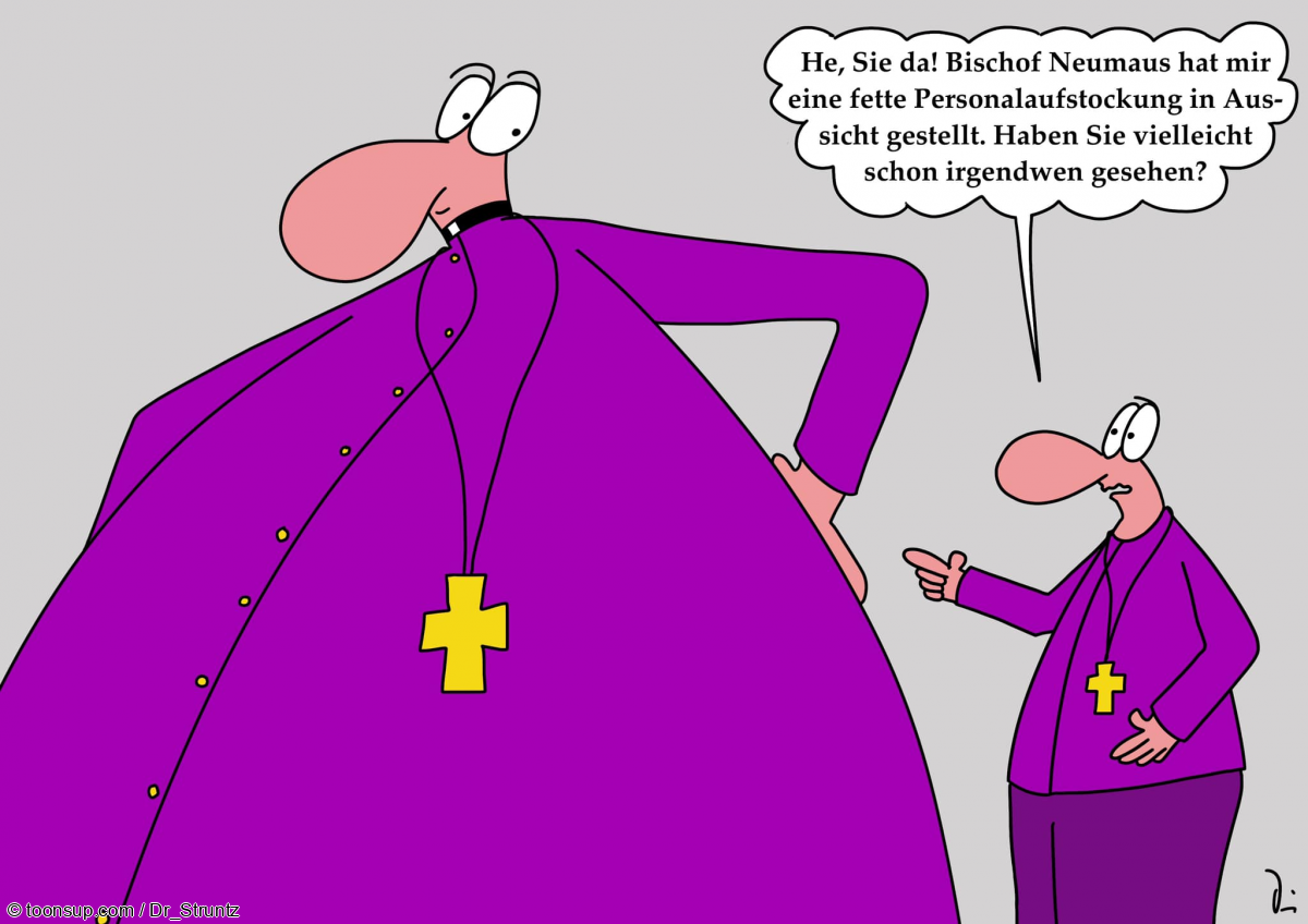 Cartoon: Personalaufstockung 1