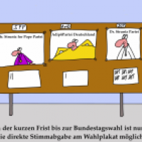 Wahlplakate